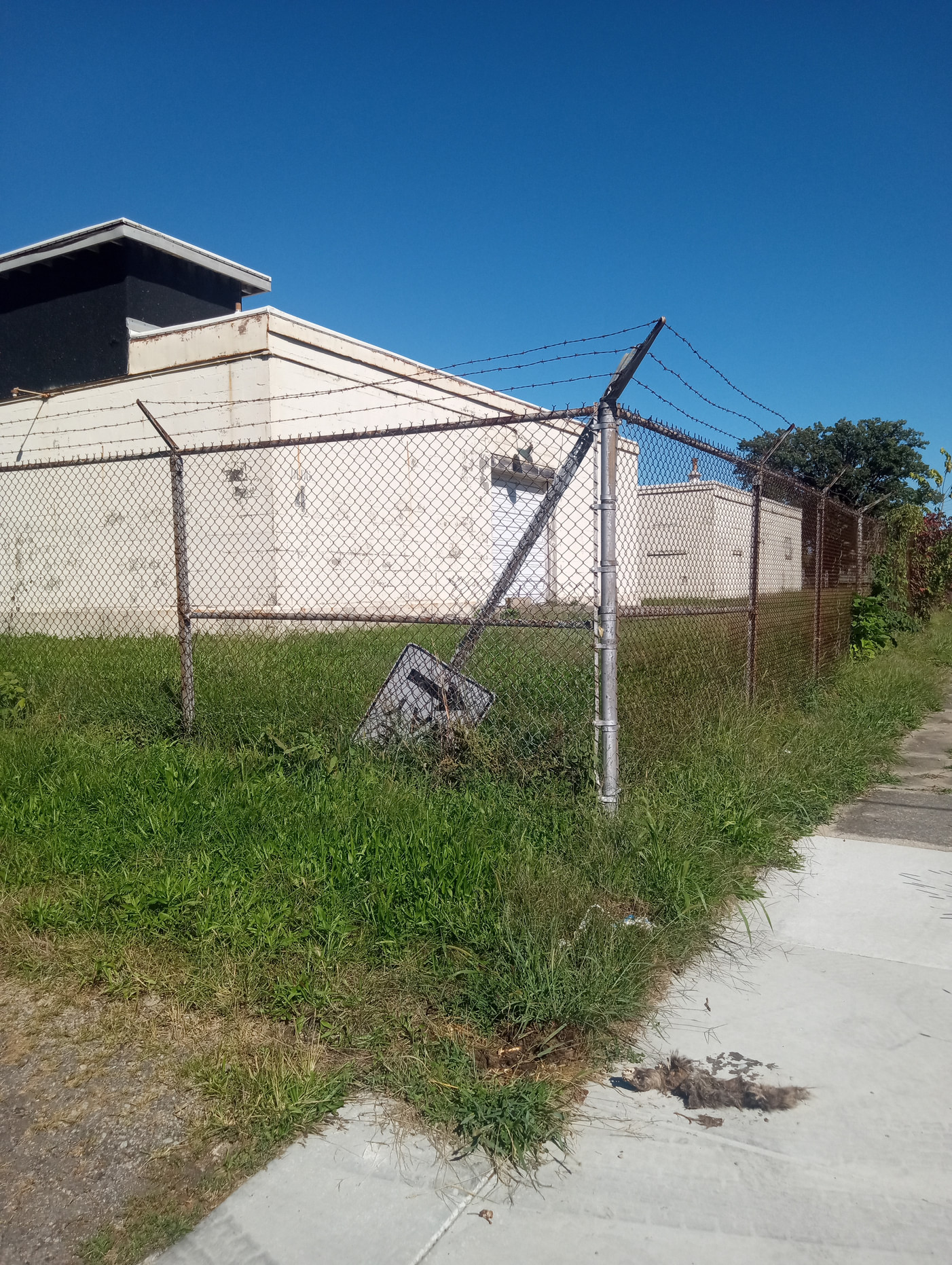 Unit III Perimeter Perspective Fence-line perspective of the surviving Dayton Project Unit III complex in Dayton, Ohio